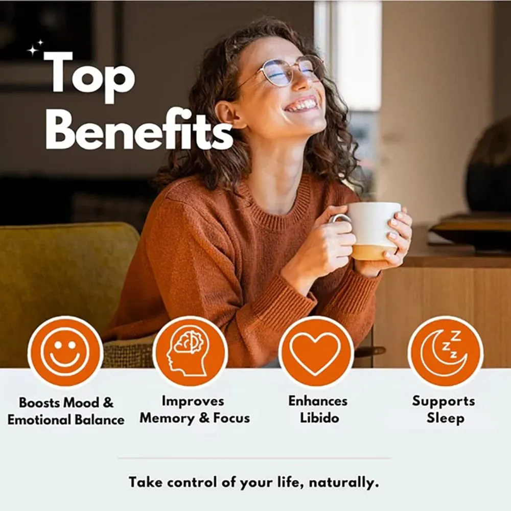 Saffron Supplements With Saffron Flower Extract Curcumin & Zinc for Mood Memory & Eye Health Joint Supplements for Men Women
