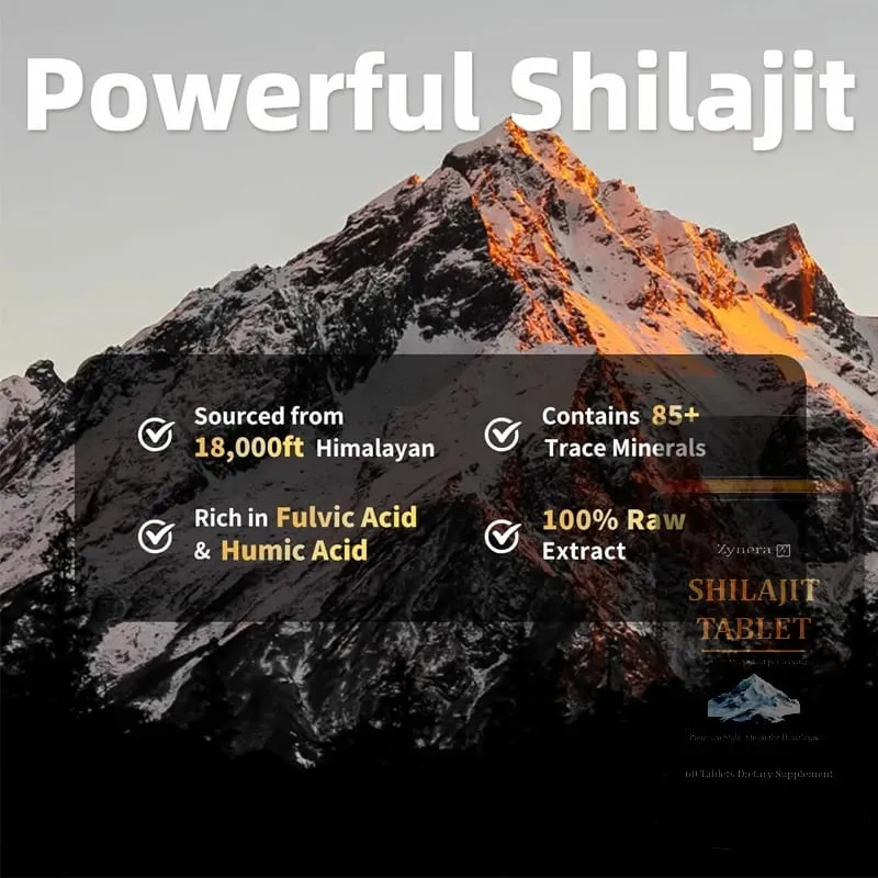 Male Enhancing Supplement With Shilajit Tablets Support for Sperm Quality Natural Muscle Builder Enlargement Pills Stamina Man — image 4