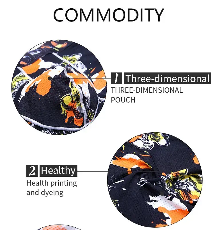 Men's Breathable Ice Silk Printed Boxer Briefs Underwear Fashionable Male Panties Comfortable Calzoncillo Hombre — image 3