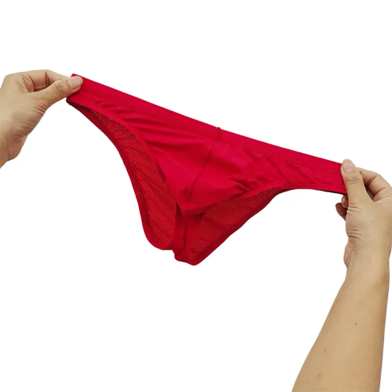 Bulge Pouch Underwear For Men Briefs Sexy Men's Briefs 2XL Low Waist Underwear Classic Style Underwear For Everyday Wear — image 11