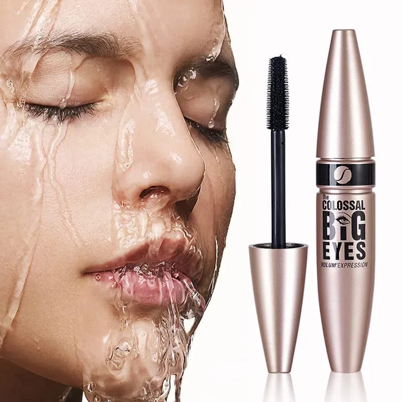 Αδιάβροχο σετ eyeliner μάσκαρα 2 σε 1 Μαύρη βλεφαρίδα Επιμήκυνση βλεφαρίδων Eye Lash Brush Beauty Mascara Μακριά φοράει — image 3