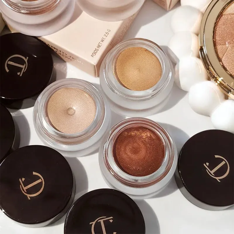 CT Latest Style Multi-color Eyeshadow Palette 6 Color Eye Shadow Cream Love Heart Powder Blusher Lasting Easy to Color Cosmetics