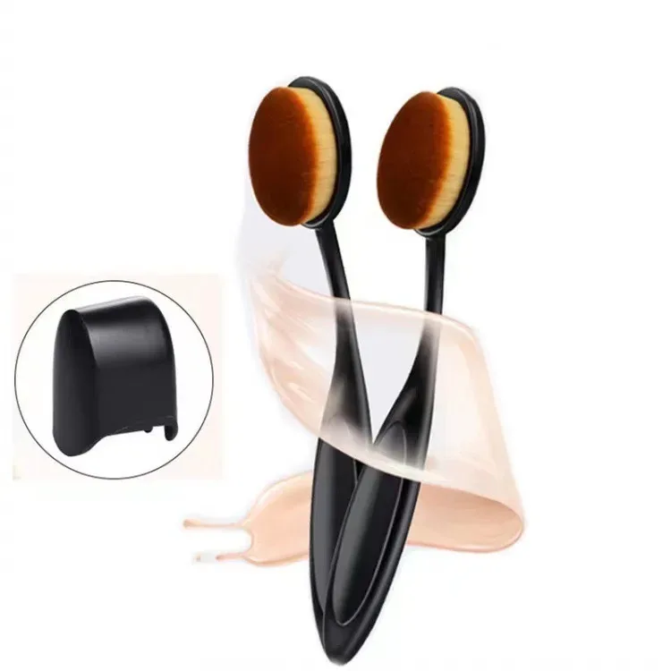 12Pcs Blue Makeup Brushes Set Professional Foundation Powder Blending Blush Concealer Synthetic Fiber Bristles Brush — image 10