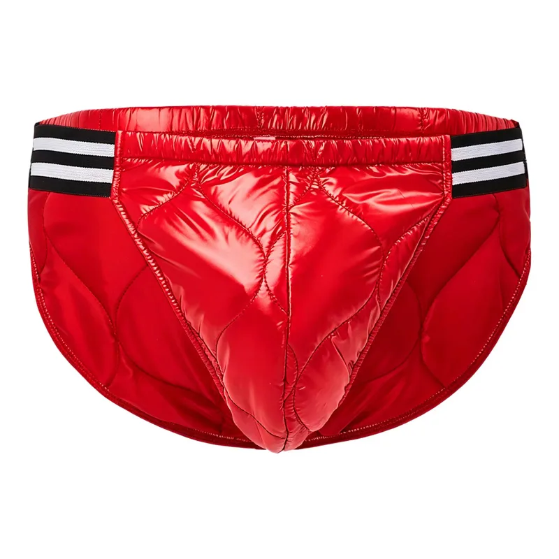 Mens Diaper Cover Adaptive Underwear Elastic Waistband Water Resistant Padded Briefs Reusable Leakproof Panties Special Wear