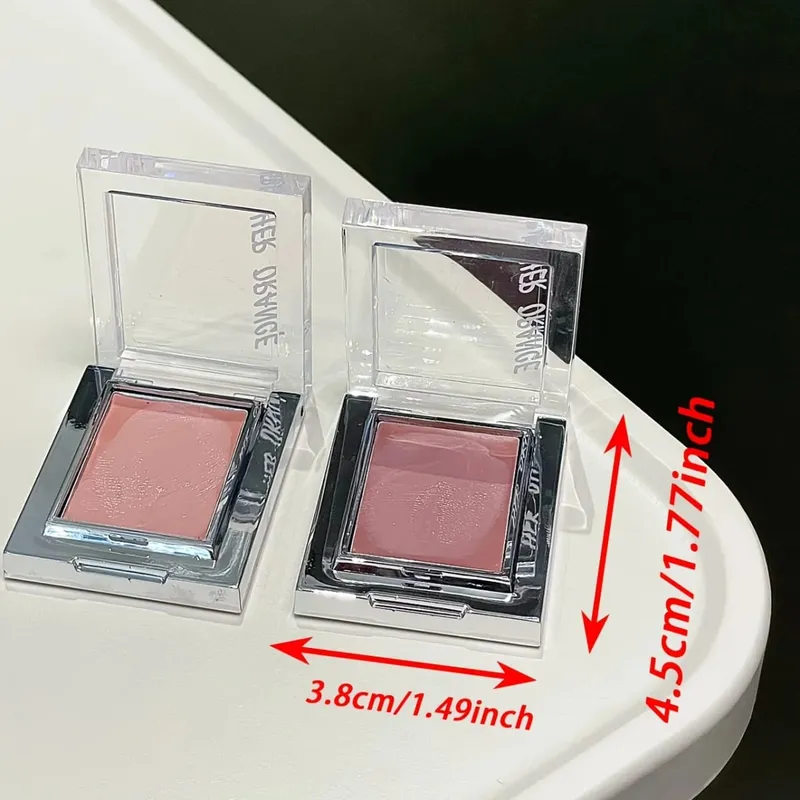 Herorange Misty Matte Cream Blush with Makeup Brush Set Low Saturation Matte Texture Brighten Skin Create γοητευτικές εμφανίσεις μακιγιάζ — image 4
