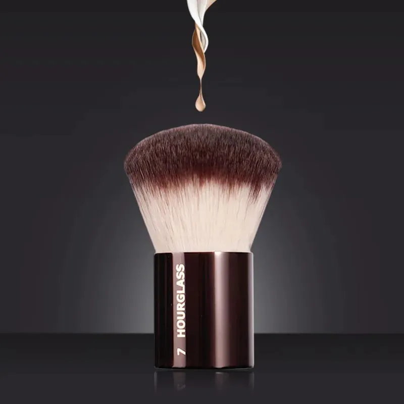 1 יחידה HG Pro Foundation retra מברשות איפור אבקת קו מתאר סומק מברשת איפור ידית מתכת הבהרה ברונזר קצה גבוה ללא קופסה — image 15