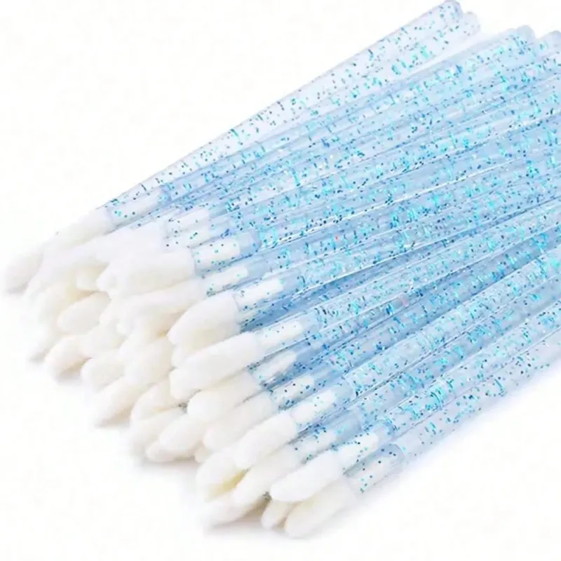 50 τμχ Crystal Eyelashes Brush Cob Αναλώσιμος βλεφαρίδες μιας χρήσης Extension Mascara Wands Makeup Professional Makeup Beauty Tool — image 24