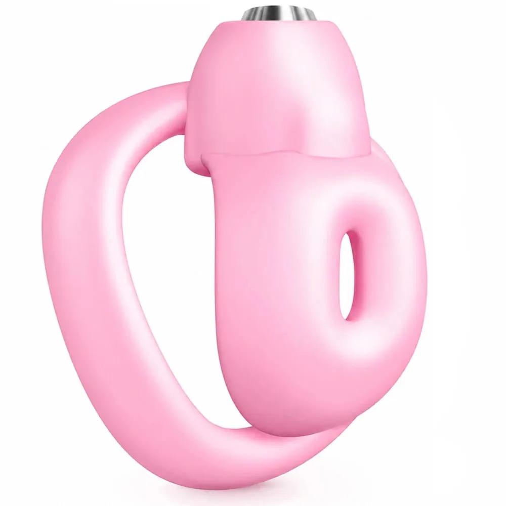 Male Penis Chastity Cage Set Small Mini Chastity Cage With 5 Cock Rings Penis Bondage Slave Restraint Man Sex Toy — image 2