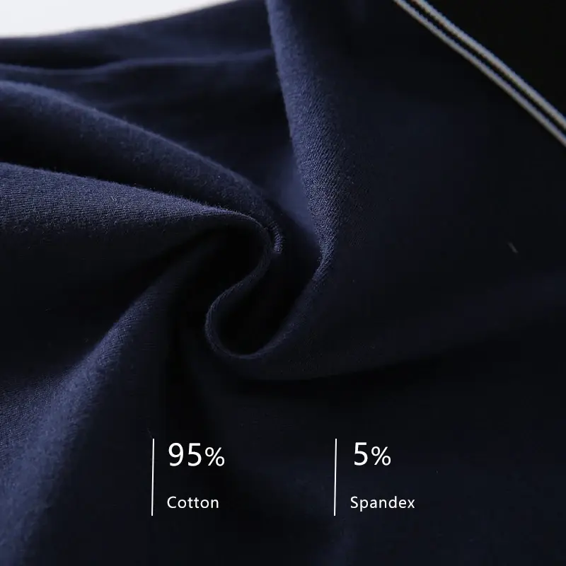 3pc Simple Solid Color Stripe Belt Men's Underwear Cotton Comfortable Soft Male Boxer Shorts Special Offer Mid Waist Briefs S-XL — image 3