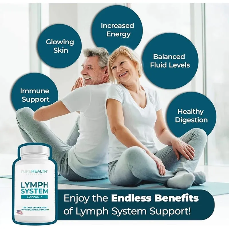Lymphatic Drainage Supplement - Contains Dandelion Extract Intestinal Lipid Absorption Improves Immunity Relieves Swelling