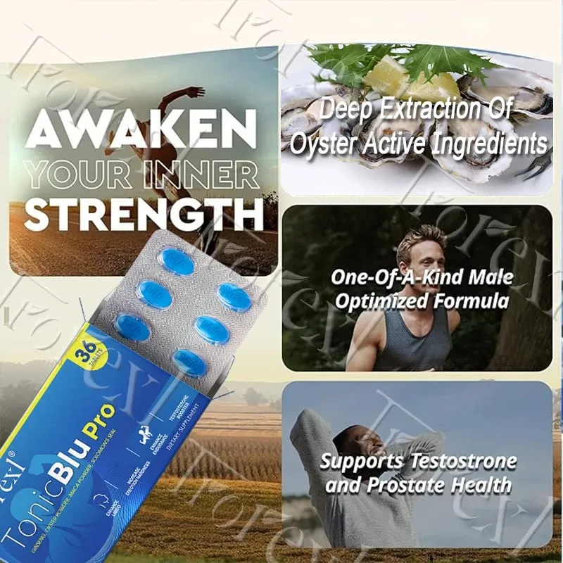 Blue Pill with Oyster Ginseng Maximum Growth Staying Power Ανδρικά συμπληρώματα — image 3