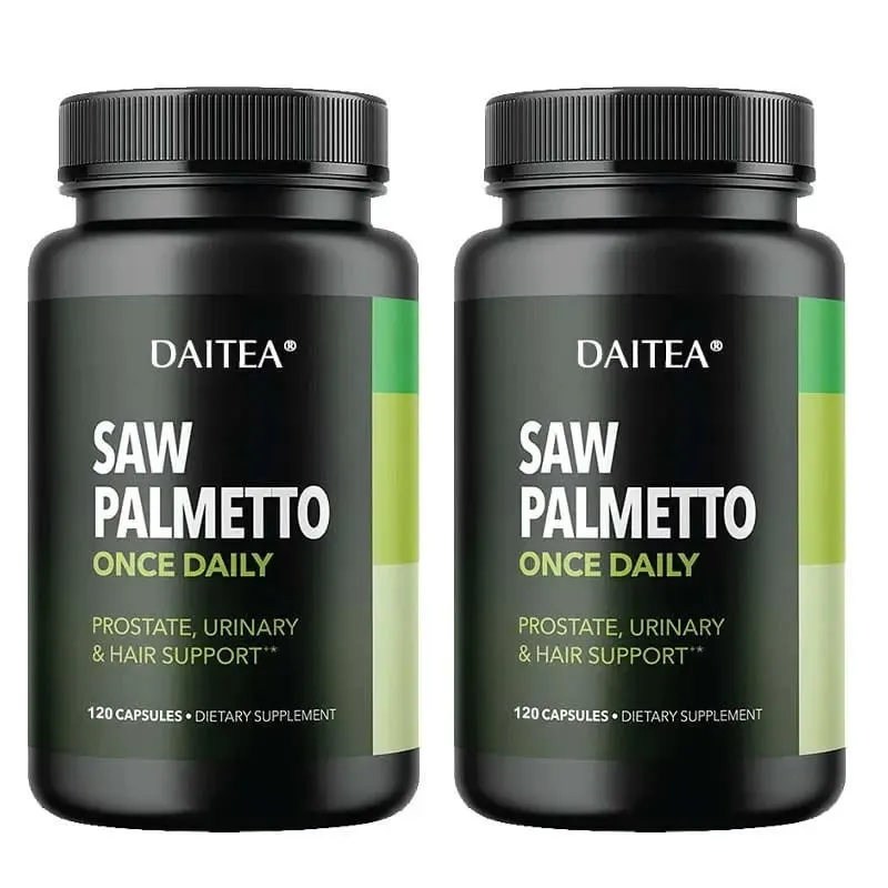 Daitea Saw Palm Capsule Συμπλήρωμα για την υγεία του προστάτη Υποστήριξη για την υγεία του ουροποιητικού συστήματος Υποστήριξη για την υγεία της ουροδόχου κύστης Προώθηση της ανάπτυξης των μαλλιών — image 8