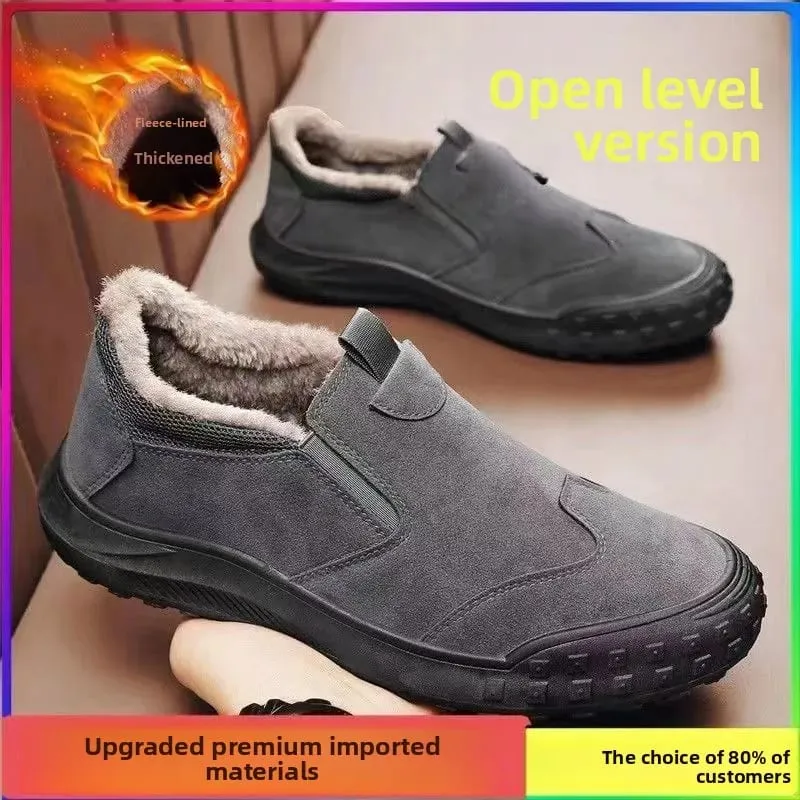 Snow Boots for Men 2026 Winter New Arrival Men's Cotton Shoes Outdoor Walking Shoes Lightweight and Comfortable Loafers — image 2