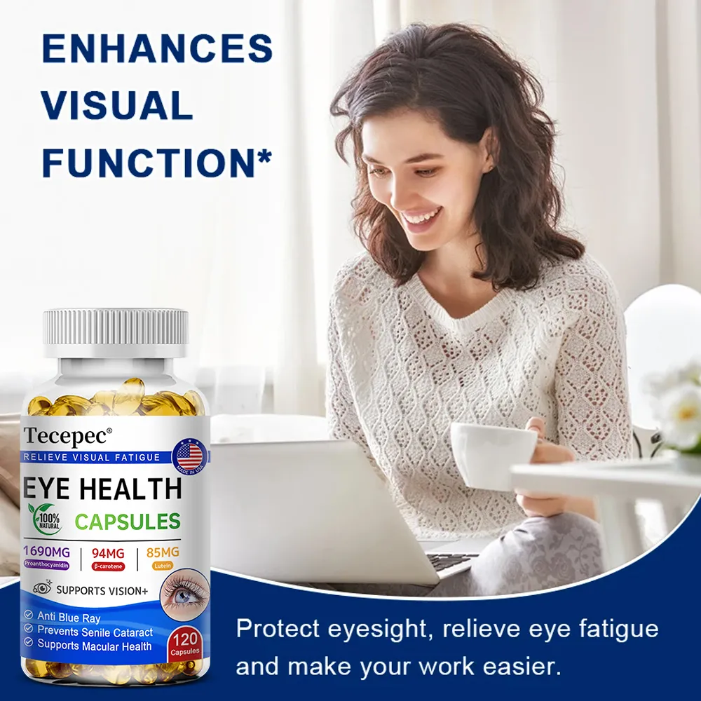 Lutein + Proanthocyanidin - Super Vision Support Supplement Supports Eye Health 120 Softgels — image 6