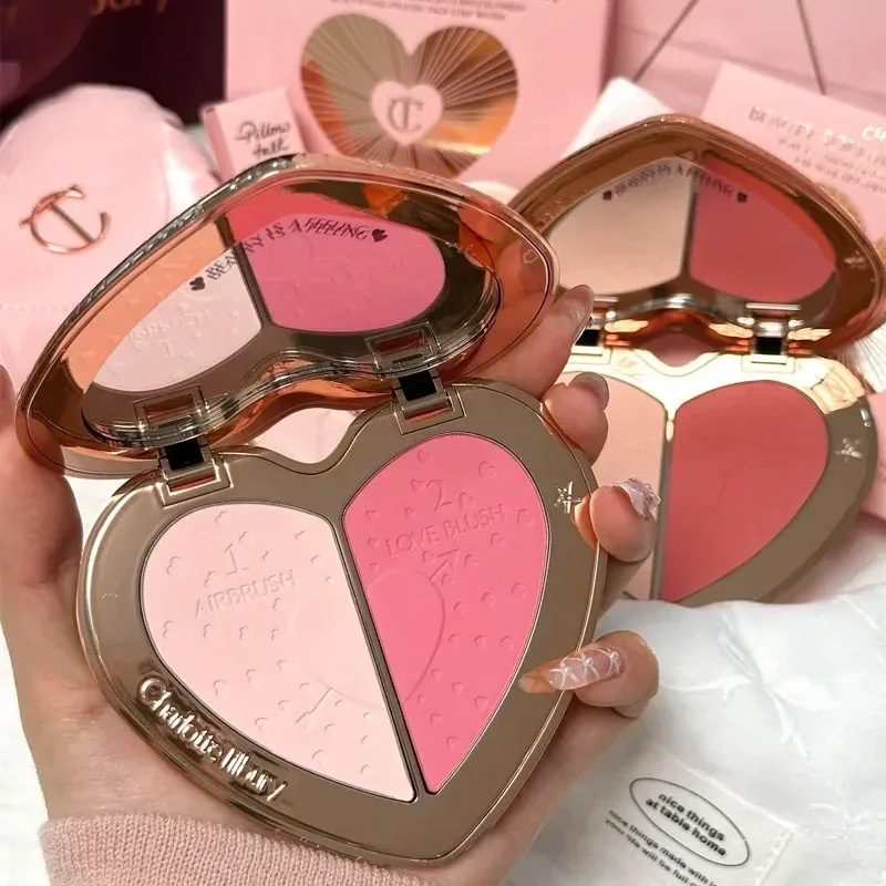Charlotte Makeup Gift Powder Blusher & Eyeshadow Palette Series Cosmetics Εύκολη εφαρμογή Διαρκής χρωστική Φυσικό Concealer Tilbury — image 4