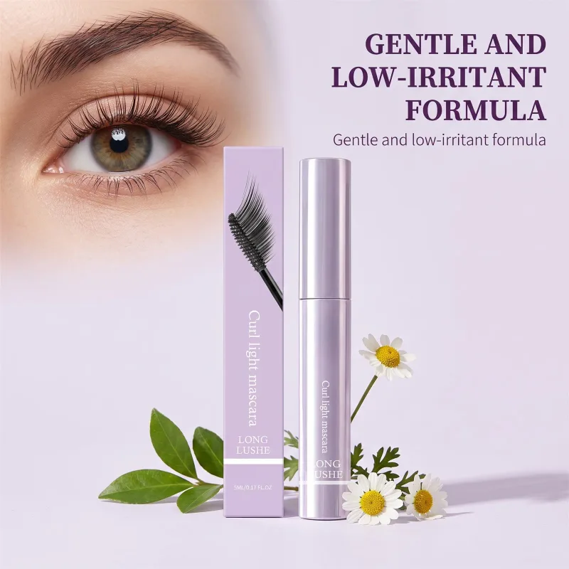 Αδιάβροχη μάσκαρα 3D επιμήκυνσης Black Eyelash Extension Eye Lashs Brush Long-wearing Silk Mascara Volumizing Cosmetics Δώρο