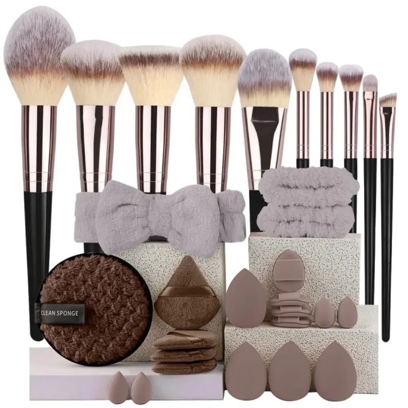 Makeup Brushes Set Professional Beauty Foundation Concealer Powder Eyeshadow Blush Brush Kabuki Blending Cosmetic Beauty Tool — image 19
