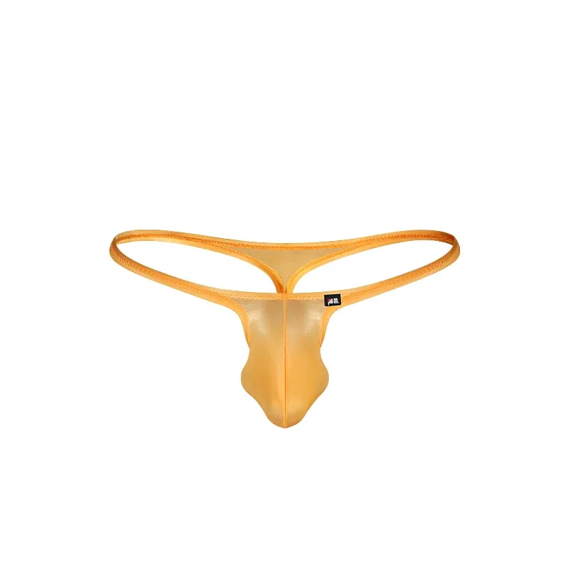 Men's Underwear Japanese Style Ultra-Thin Ice Silk Thong Low Waist Elastic Comfortable T-Back — image 27
