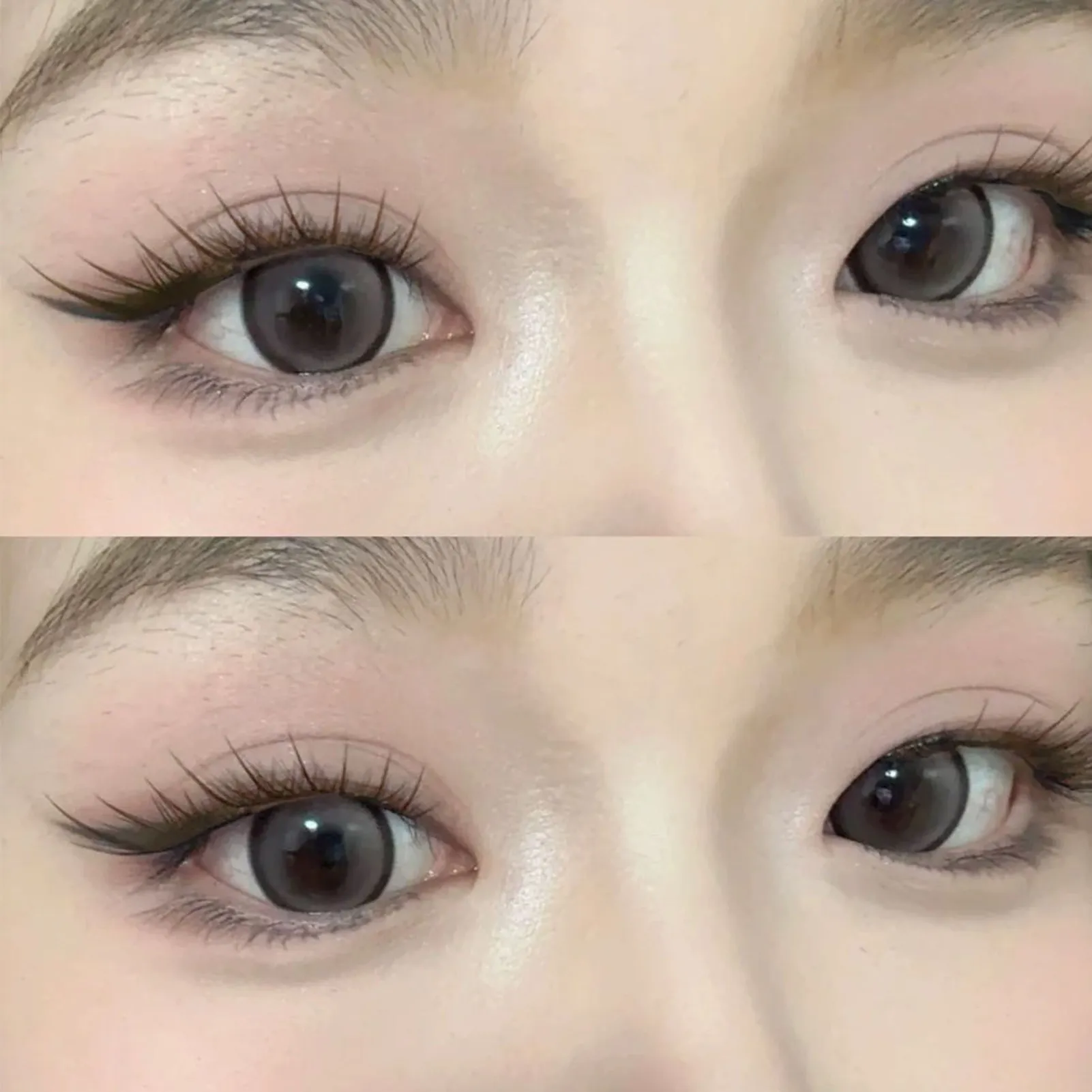 10 rows Foxes Style Anime False Eyelashes Natural Curling 8-13mm Spiky Cluster Segmented eye extensions for Beauty Eye Makeup