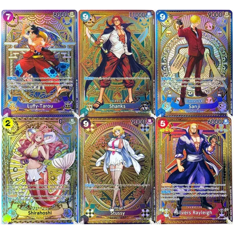 Full Set One Piece Card Game SP Rare Card Complete Collection Υψηλής ποιότητας DIY Replica Anime Foil Proxy Card [Αγγλικά/Ιαπωνικά]