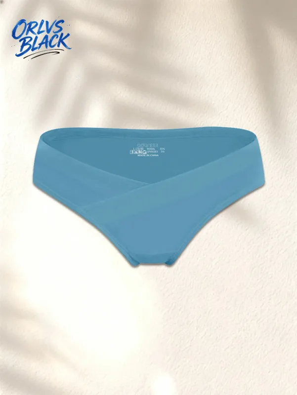 3PCS Cross Front Waist Design Mens Briefs Ultra Soft Breathable Stretch Slim Fit Daily Fashion Underpants AD330 — image 15