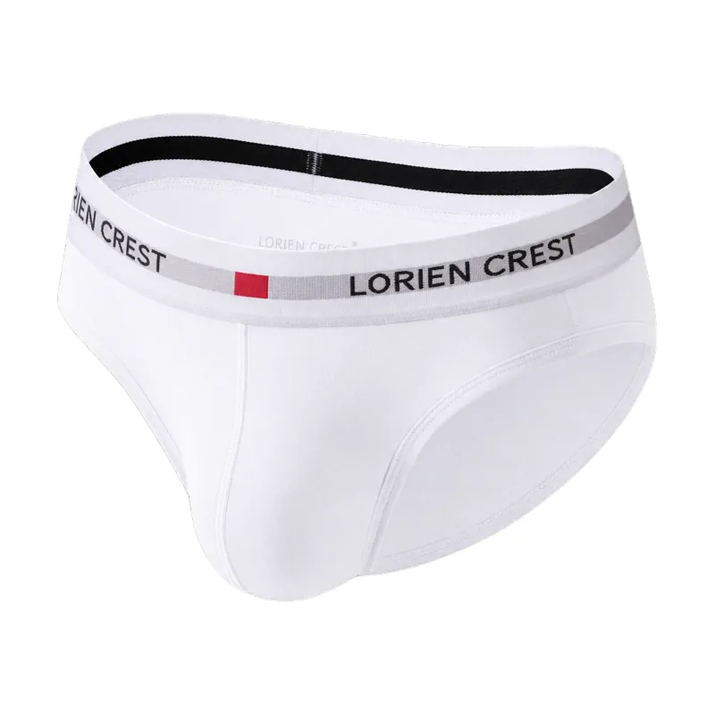3Pcs Low Waist Men's Cotton Briefs, No‑Fly U‑Pouch Sports Underwear, Sexy Elastic Breathable Daily Underpants Male