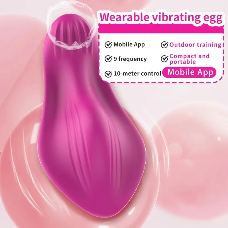 אפליקציה אלחוטית ויברטור לנשים ללבוש G Spot Clitoris Stimulator Bluetooth בקרת נרתיק לעיסוי אוננות צעצועי מין לנשים — image 5