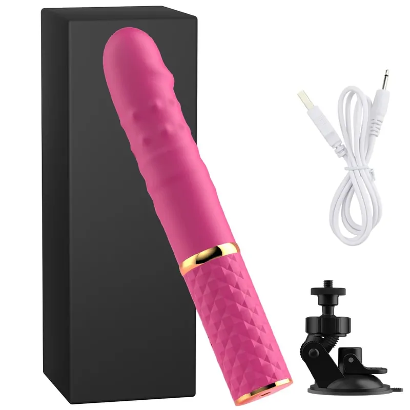 Αυτόματη ώθηση G Spot Dildo Sex Machines Δονητής βεντούζας 10 Thrusts Τρόπος ώθησης Κλειτορική πρωκτική διέγερση κόλπου Παιχνίδια για ενήλικες — image 13