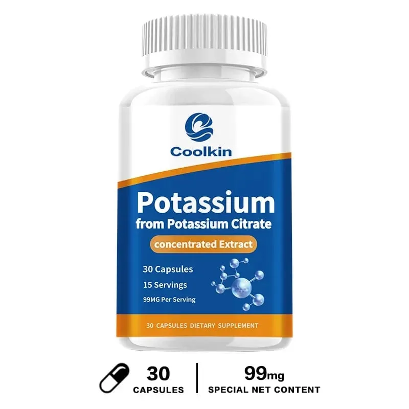 Natural Potassium Citrate - Supports Electrolyte Balance and Normal PH Non-GMO and Gluten-free Absorbable Potassium Supplement — image 8