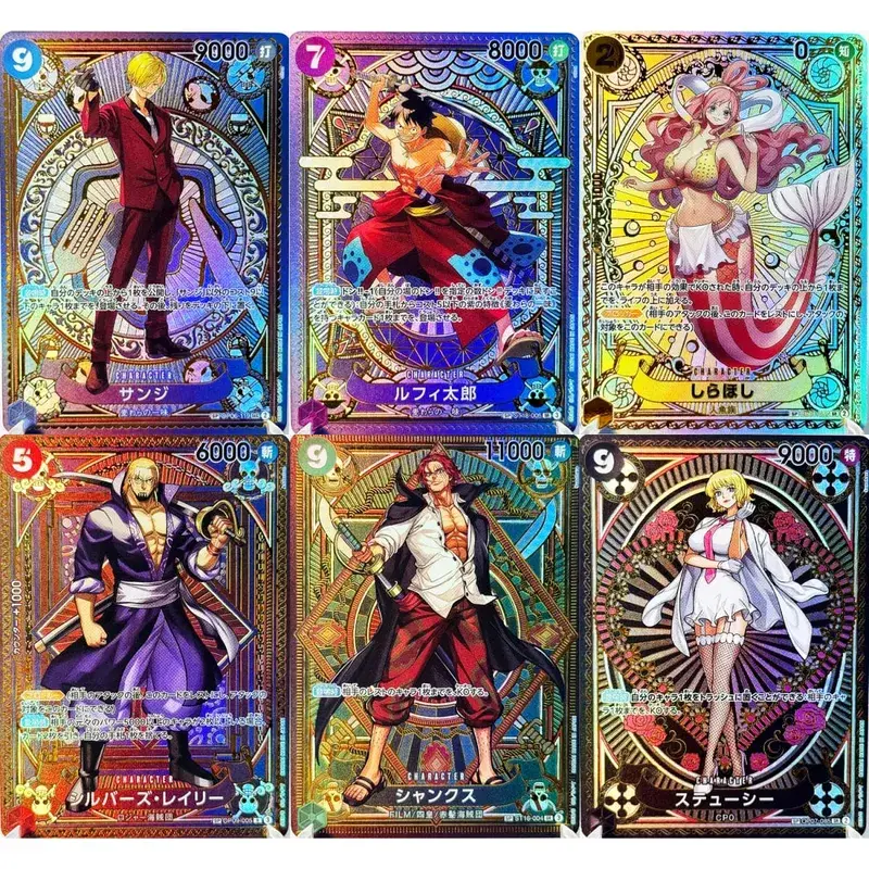 Full Set One Piece Card Game SP Rare Card Complete Collection Υψηλής ποιότητας DIY Replica Anime Foil Proxy Card [Αγγλικά/Ιαπωνικά]