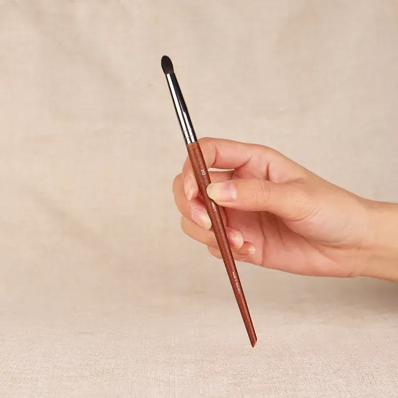 Precision Smudger Blender Brush 212 216 218 Original Wood Handle Eyeshadow Brushes Makeup 3 τμχ Σετ