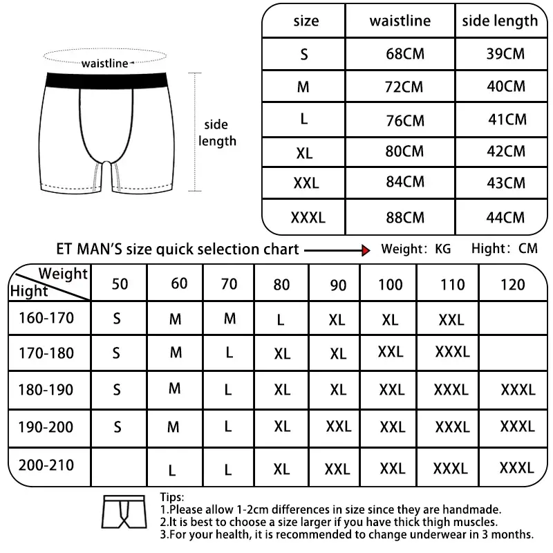 6pcs ETHIKA Men's Underwear, Boxer Briefs, Sports & Boxer Shorts, Sexy Breathable, Plus Size S-3XL — image 1