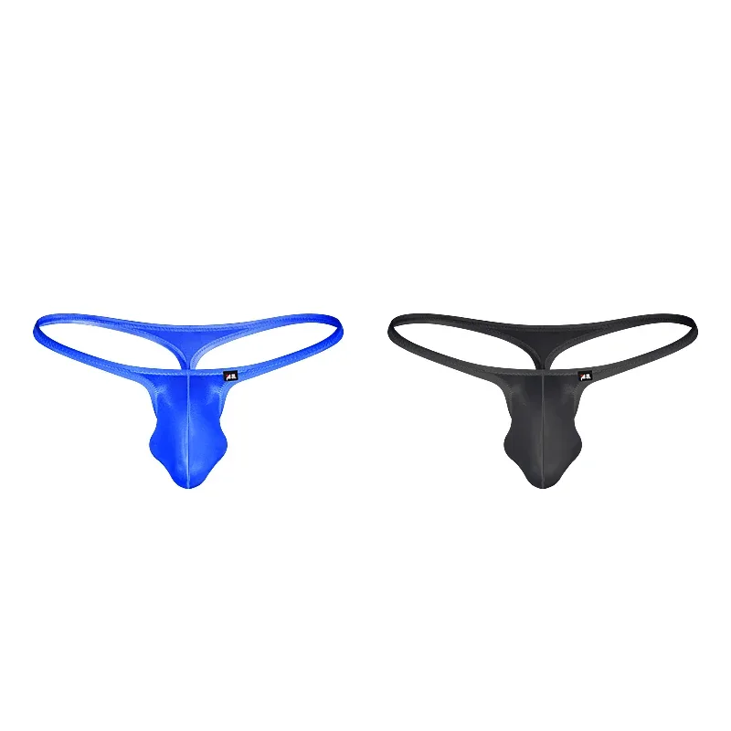Men's Underwear Japanese Style Ultra-Thin Ice Silk Thong Low Waist Elastic Comfortable T-Back — image 25