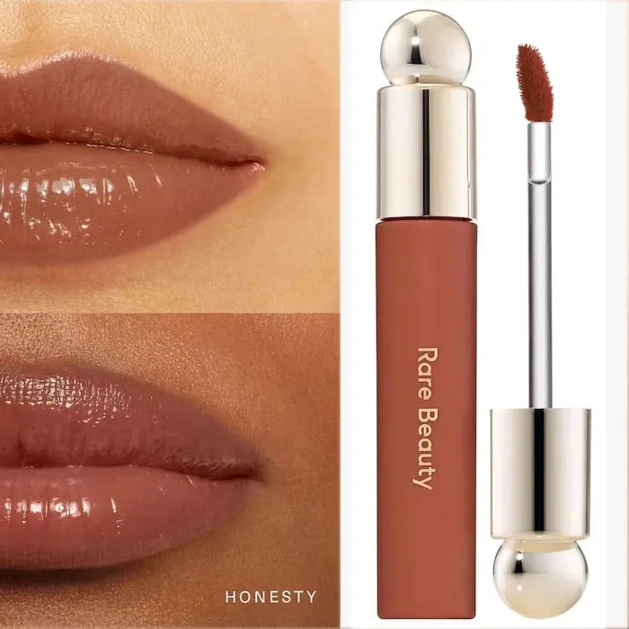 Rare Beauty Melting Cream Blush Makeup Matte Pearlescent Texture Glitter Blush Highlighter Bright Nourish Moisturize Lip Gloss — image 11