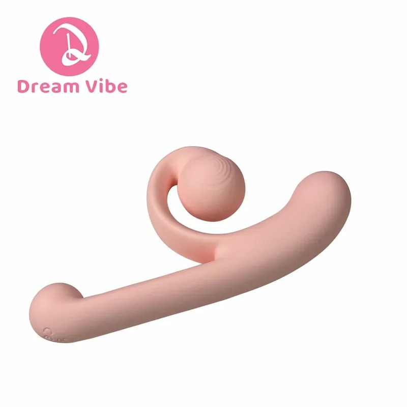 חילזון דילדו ויברטור מתכוונן קליט Fit חדירה G-Spot מנועים כפולים הנאה נשים צעצוע מין גירוי כפול צעצוע אהבה 18+