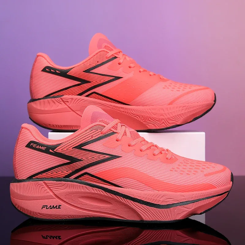 Sapatos de corrida masculinos casuais e confortáveis, de cor sólida, resistentes ao desgaste, respiráveis e fáceis de usar, antiderrapantes — image 5