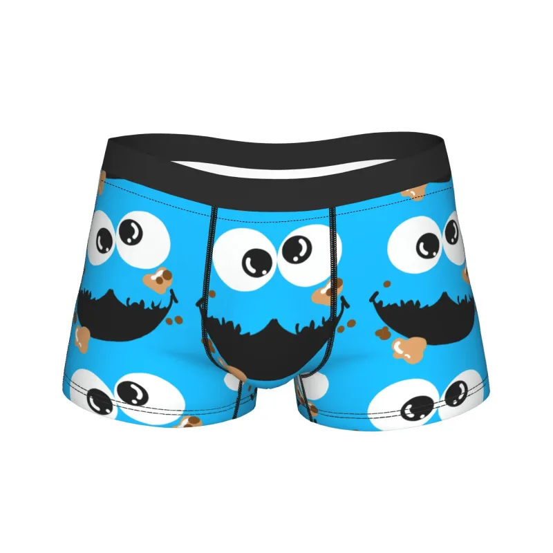 S-Sesames Streets Tango Elmo & Grover 속옷 남자 반바지 팬티 Funny Boxershorts 품질 세관 특대 팬티 — image 19
