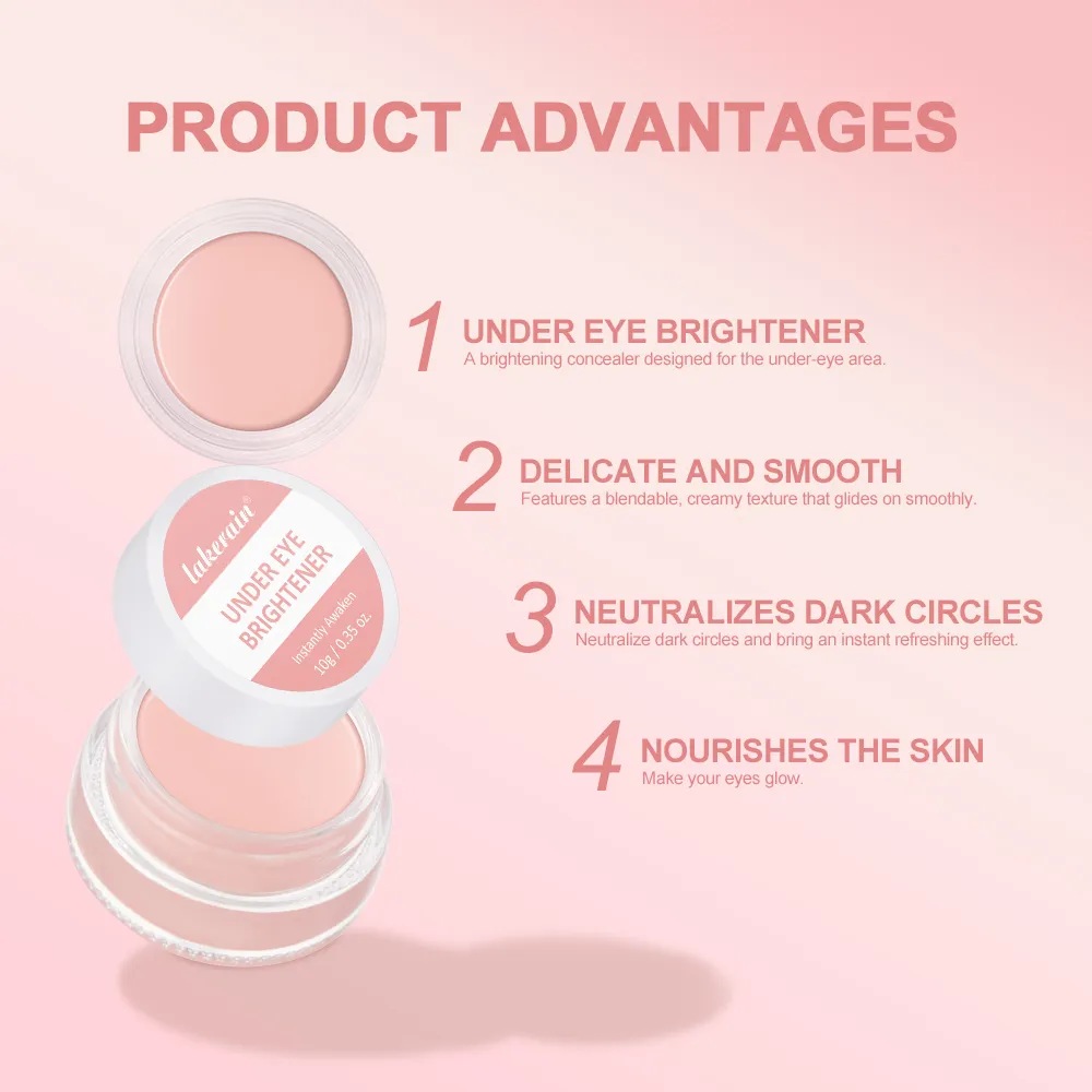 Under Eye Brightener Κρύβει & φωτίζει τους μαύρους κύκλους με έγχυση υαλουρονικού οξέος Shea butter Ενυδατικό μακράς διαρκείας Διόρθωση κάτω από τα μάτια