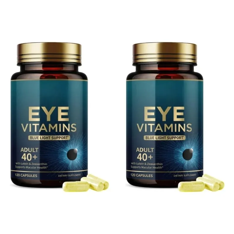 Κάψουλες Eye Vitamins Blue Light Support με λουτεΐνη & ζεαξανθίνη για 40+ Υποστήριξη υγείας της ωχράς κηλίδας για άνδρες γυναίκες 120 κάψουλες — image 8