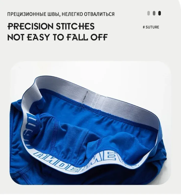 1 Cái/Quần Lót Nam Mới Quần Lót Nam Quần Đùi Nam Jockstrap Quần Thoải Mái Trượt Quần Lót Cotton Thoáng Khí Nam Quần Đùi