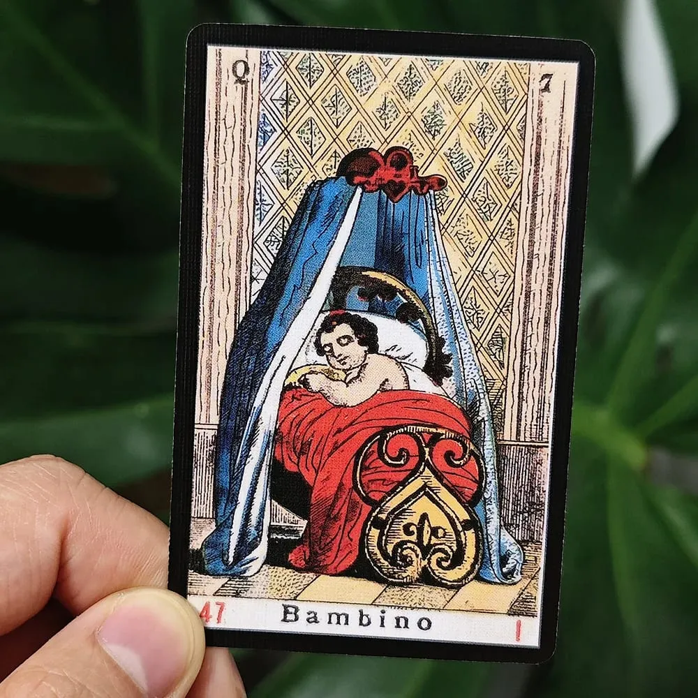 אורקל סיביל כרטיסים כל יום Oracle Deck Sibilla סיפון איטלקי למשחקי מסיבה משחקי קלפים מתנות לשנה החדשה 52 יח'\סט — image 2
