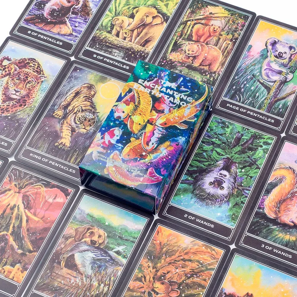 The Enchanting Earth Tarot 80-Card Deck Divination Edition Εμπνευσμένο από τη φύση Επιτραπέζιο παιχνίδι για διαισθητική καθοδήγηση και αυτοανακάλυψη — image 6