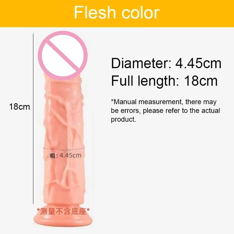 Βεντούζα πολλαπλών στυλ Dildo χρώματος σάρκας Dildo Big Dick Θηλυκό Αυνανιστής Κλειτορικός διεγέρτης Λεσβιακά σεξουαλικά παιχνίδια για γυναίκες