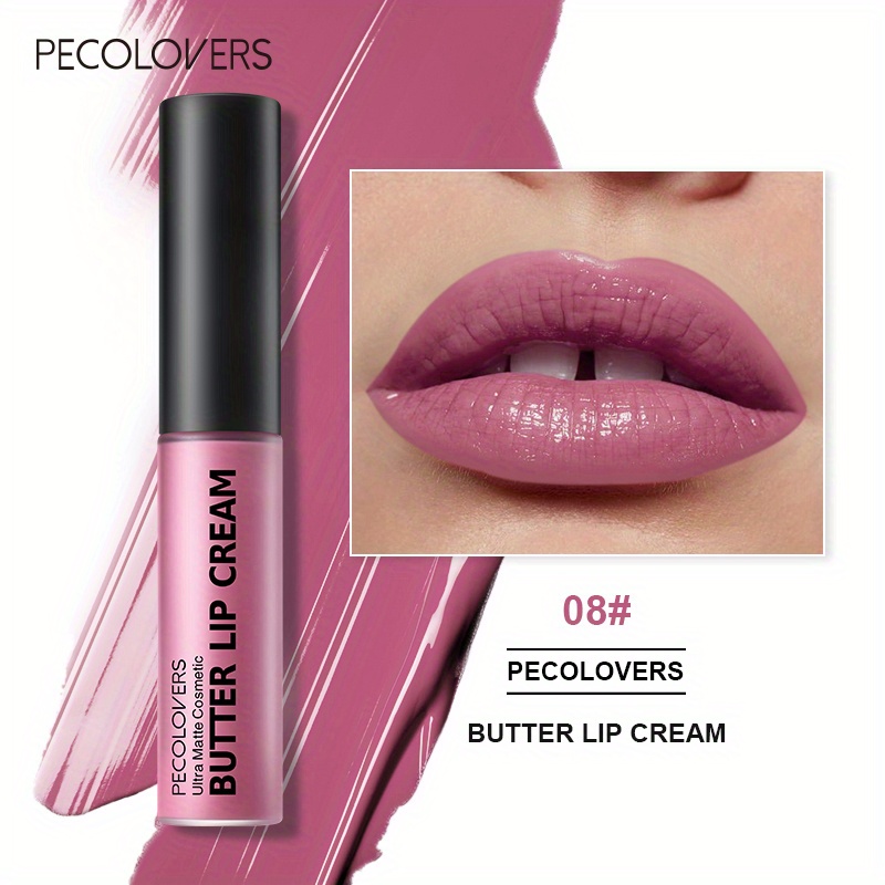 Nude Lip Gloss Αδιάβροχο ματ υγρό κραγιόν μακράς διαρκείας, μη κολλώδες φλιτζάνι Red Velvet Lip Tint Καλλυντικά Μακιγιάζ — image 12