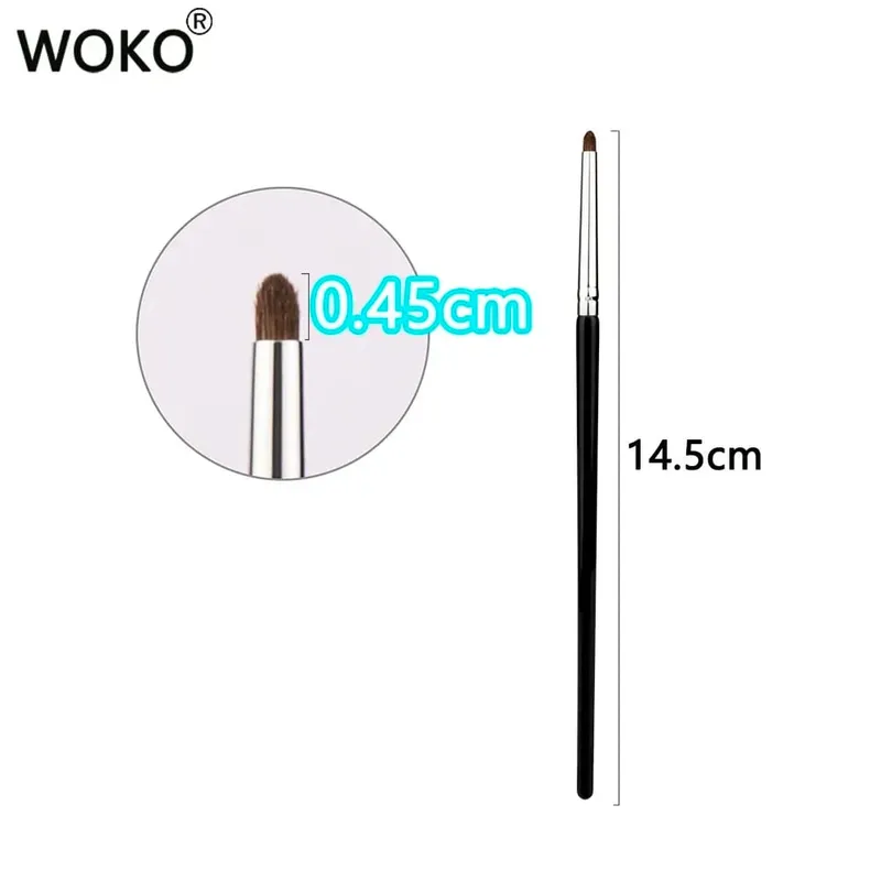 Small Smoky Liner Πινέλα Μακιγιάζ Eyeliner Smudge Brush Precision Smudge Makeup Brush Horse Hair Eyeshadow Smudge Brush — image 13