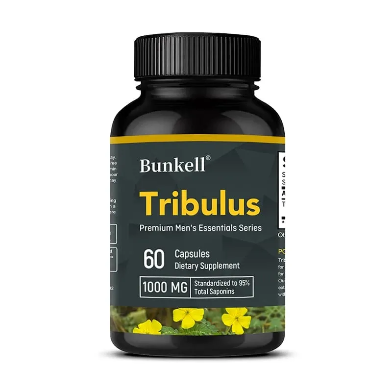 Κάψουλες Tribulus Terrestris - Ενισχύει την ενέργεια Βελτιώνει τη διάθεση Ενισχύει την αντοχή και την αθλητική απόδοση - 120 κάψουλες