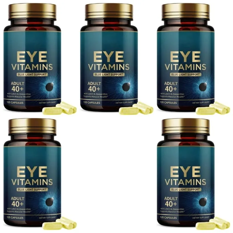 Κάψουλες Eye Vitamins Blue Light Support με λουτεΐνη & ζεαξανθίνη για 40+ Υποστήριξη υγείας της ωχράς κηλίδας για άνδρες γυναίκες 120 κάψουλες — image 11