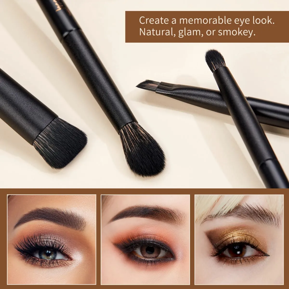 Jessup Σετ Πινέλων Μακιγιάζ 10-14pcs Πινέλο Μακιγιάζ Contour Foundation Πούδρα Σκιάς Ματιών Highlight Blending Concealer Liner T336 — image 5