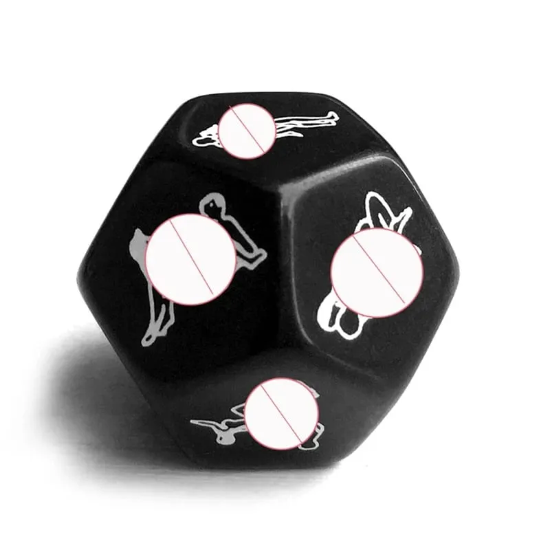 Sex Toys For Couples Women Adult Game Funny Sex Dice 6/12 Sides Romance Love Humour Gambling Erotic Crap Dice Bar Christmas Gift — image 10