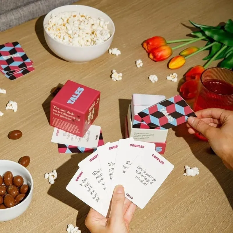 ▍Έκδοση New Dialogue Newcomer Couple Couple Dialogue Desktop Card Game Outdoor Family Game Card